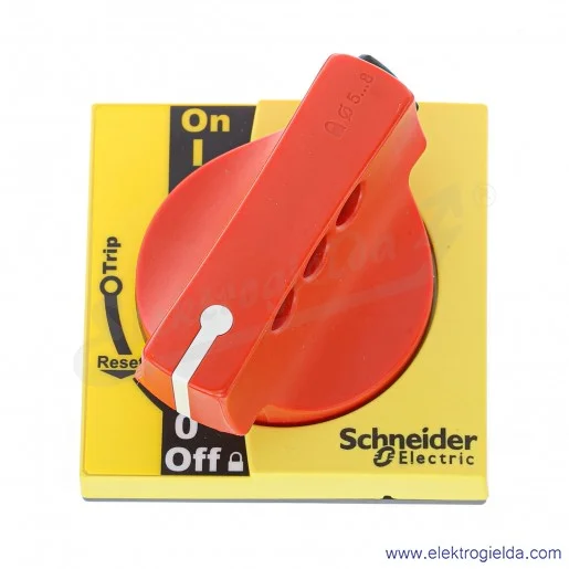 Napęd obrotowy LV432600 przedłużany, czerwono-żółty NSX400/630, CVS 400/630 Napęd obrotowy LV432600 przedłużany, czerwono-żółty NSX400/630, CVS 400/630