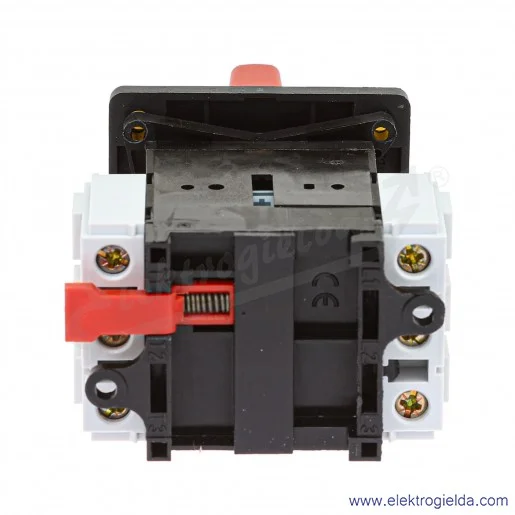 Rozłącznik główny VCF2 bezpieczeństwa 40A, 15kW, montaż na drzwiach Rozłącznik główny VCF2 bezpieczeństwa 40A, 15kW, montaż na drzwiach