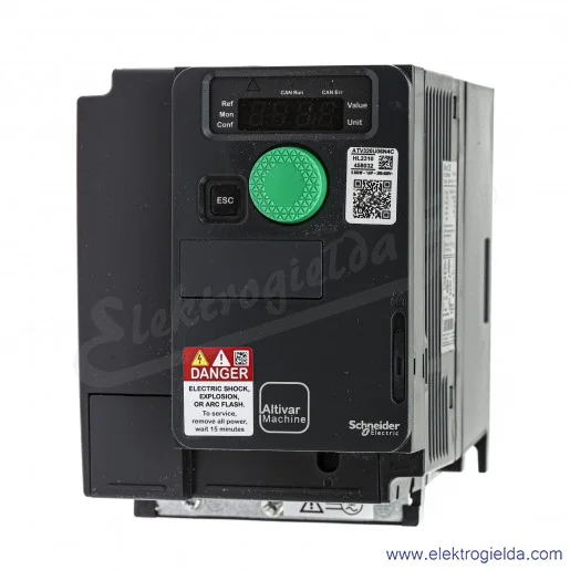 Falownik ATV320U06N4C Altivar ATV320, Kompakt, 0.55kW, 3x380/500V, 1.9A Falownik ATV320U06N4C Altivar ATV320, Kompakt, 0.55kW, 3x380/500V, 1.9A