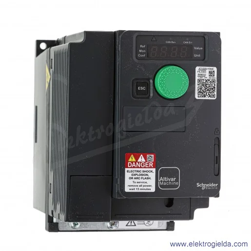 Falownik ATV320U15N4C Altivar ATV320, Kompakt 1,5kW 3x380/500V, 4.1A Falownik ATV320U15N4C Altivar ATV320, Kompakt 1,5kW 3x380/500V, 4.1A