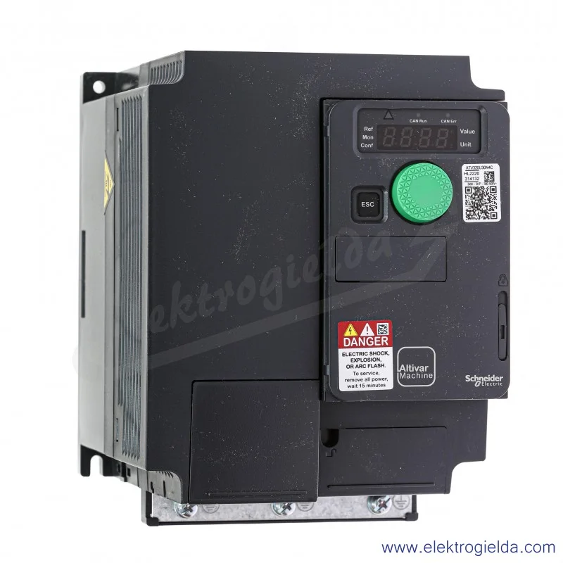 Falownik ATV320U30N4C Altivar ATV320 Kompakt 3,0kW, 3x380/500V 7.1A Falownik ATV320U30N4C Altivar ATV320 Kompakt 3,0kW, 3x380/500V 7.1A