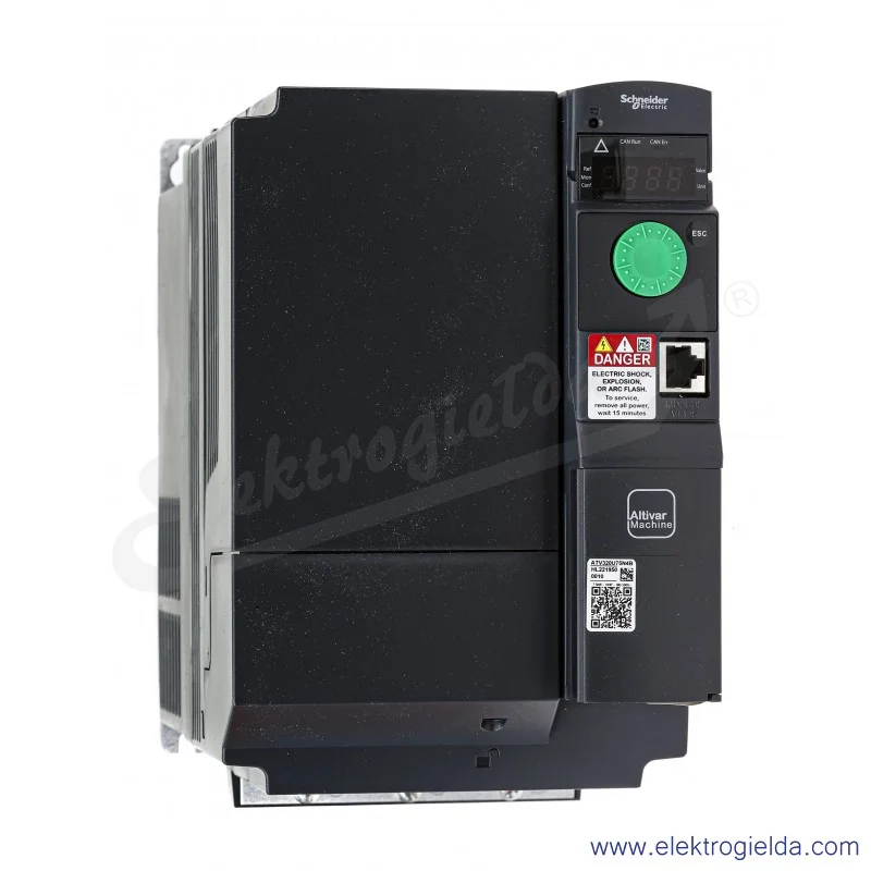 Falownik wektorowy ATV320U75N4B ALTIVAR ATV320 książkowy 7.5KW 3X380/500V Falownik wektorowy ATV320U75N4B ALTIVAR ATV320 książkowy 7.5KW 3X380/500V