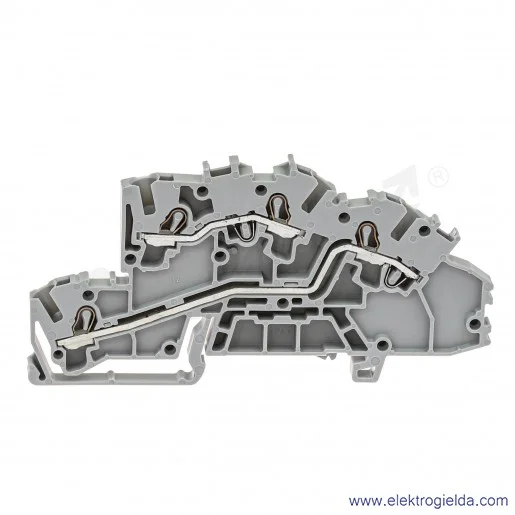 Złączka piętrowa 2003-7642 L/L instalacyjna 2.5mm szara Złączka piętrowa 2003-7642 L/L instalacyjna 2.5mm szara