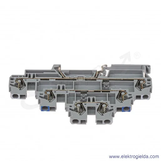 Złączka trzypiętrowa 870-558 2.5 mm2 ekranowana, szara Złączka trzypiętrowa 870-558 2.5 mm2 ekranowana, szara