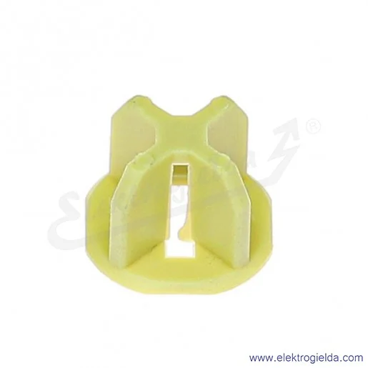 Zaślepka ochronna 2010-100 jako ochrona przed dotykiem bezpośrednim, żółta Zaślepka ochronna 2010-100 jako ochrona przed dotykiem bezpośrednim, żółta