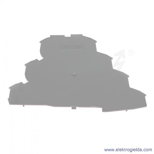 Płytka skrajna 2002-4191 szara 1mm, do 2002-41.. Płytka skrajna 2002-4191 szara 1mm, do 2002-41..