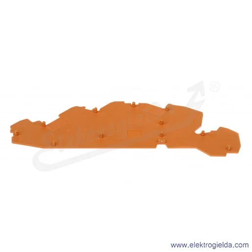 Ścianka końcowa 2005-7692 wewnętrzna 1mm, pomarańczowa Ścianka końcowa 2005-7692 wewnętrzna 1mm, pomarańczowa