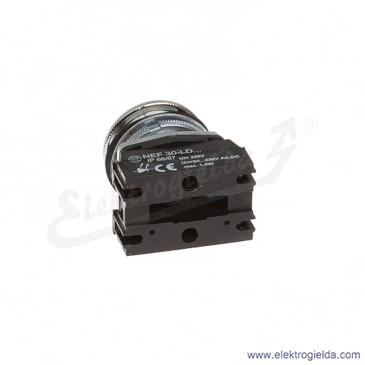 Lampka sygnalizacyjna NEF30 LDSz 24-230V AC/DC zielona klosz sferyczny 30mm Lampka sygnalizacyjna NEF30 LDSz 24-230V AC/DC zielona klosz sferyczny 30mm