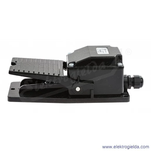 Wyłącznik nożny FS\402 aluminiowy, bez osłony 1NO1NC, 250VAC 15A Wyłącznik nożny FS\402 aluminiowy, bez osłony 1NO1NC, 250VAC 15A