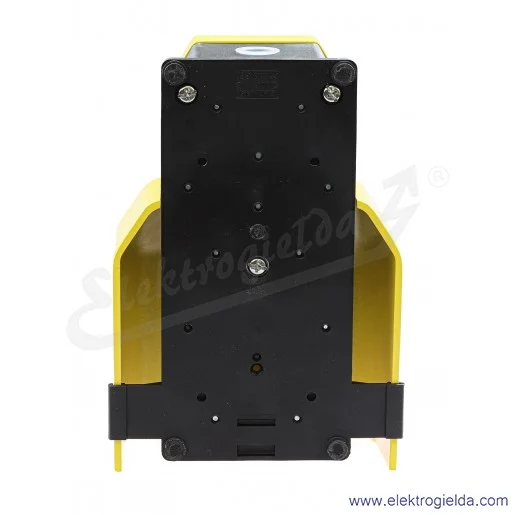 Wyłącznik nożny PDKA11BX10, PDKA11BX10, 1NO+1NC, metalowy, z otworem na rurę, żółty, IP65 Wyłącznik nożny PDKA11BX10, PDKA11BX10, 1NO+1NC, metalowy, z otworem na rurę, żółty, IP65