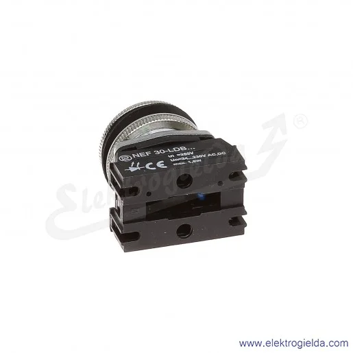 Lampka sygnalizacyjna NEF30 LDSBg 24-240V AC/DC żółta klosz sferyczny błyskająca 30mm Lampka sygnalizacyjna NEF30 LDSBg 24-240V AC/DC żółta klosz sferyczny błyskająca 30mm