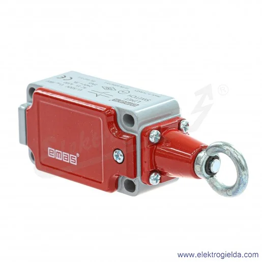 Łącznik krzywkowy T0-L52K23HUM111  L52 w obudowie metalowej, 1NC+1NO, linkowy z pierścieniem metalowym Łącznik krzywkowy T0-L52K23HUM111  L52 w obudowie metalowej, 1NC+1NO, linkowy z pierścieniem metalowym