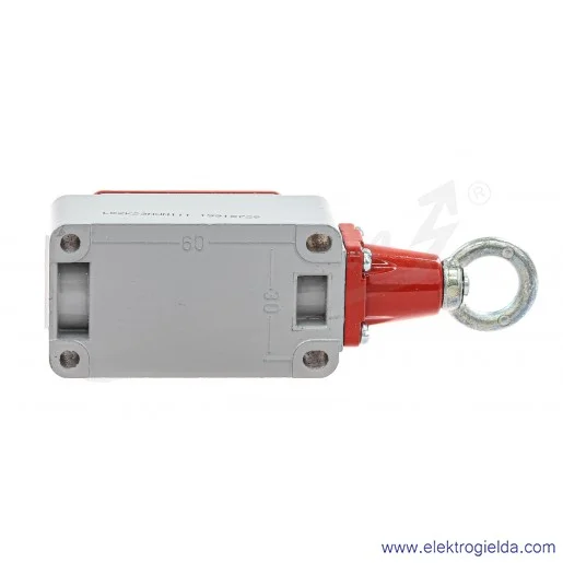 Łącznik krzywkowy T0-L52K23HUM111  L52 w obudowie metalowej, 1NC+1NO, linkowy z pierścieniem metalowym Łącznik krzywkowy T0-L52K23HUM111  L52 w obudowie metalowej, 1NC+1NO, linkowy z pierścieniem metalowym