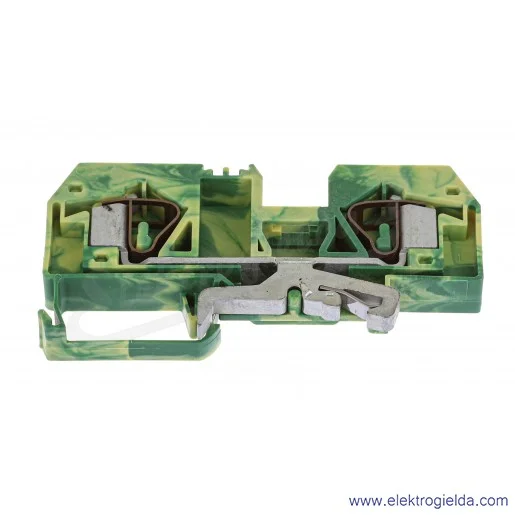 Złączka ochronna 283-907 16mm2 żółto-zielona, 2-przewodowa Złączka ochronna 283-907 16mm2 żółto-zielona, 2-przewodowa