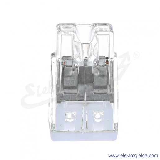 Złączka instalacyjna 2273-202 2x2,5mm2 (0.5-2,5mm2) biała Złączka instalacyjna 2273-202 2x2,5mm2 (0.5-2,5mm2) biała