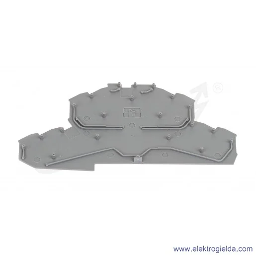 Płytka końcowa 2002-2491 wewnętrzna 0.8mm szara Płytka końcowa 2002-2491 wewnętrzna 0.8mm szara
