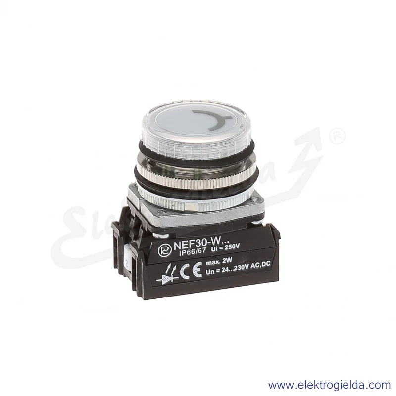 Wskaźnik położenia NEF30 WPW 24-230V AC/DC wyłącznika czerwono-zielono-żółty 30mm Wskaźnik położenia NEF30 WPW 24-230V AC/DC wyłącznika czerwono-zielono-żółty 30mm