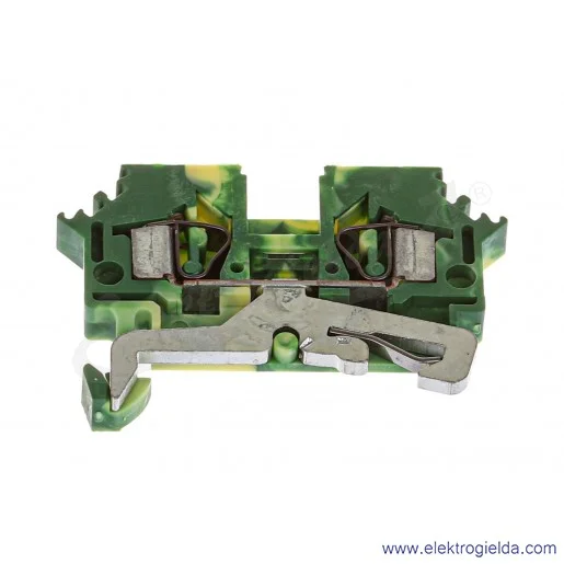 Złączka ochronna 281-607 4mm2 żółto-zielona Złączka ochronna 281-607 4mm2 żółto-zielona