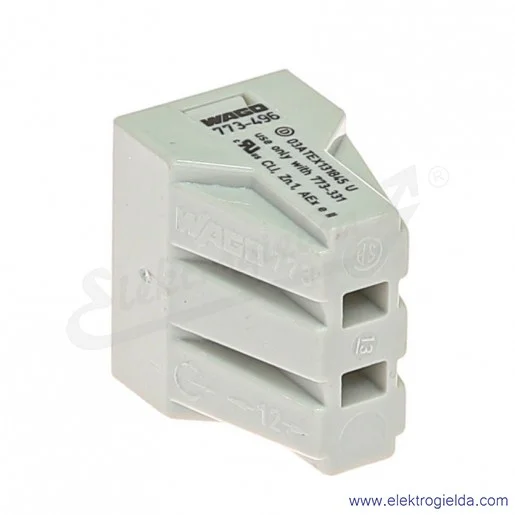 Złączka instalacyjna 773-496 6x2,5mm2 (0.5-2,5mm2) jasnoszara, do zastosowań Ex, miedź/aluminium Złączka instalacyjna 773-496 6x2,5mm2 (0.5-2,5mm2) jasnoszara, do zastosowań Ex, miedź/aluminium