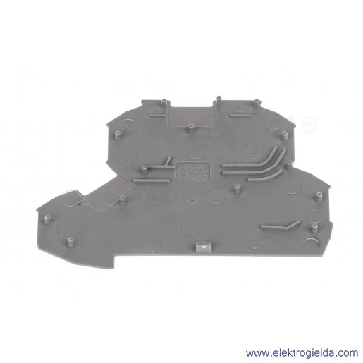 Płytka końcowa 2000-2291 szara 0.7mm Płytka końcowa 2000-2291 szara 0.7mm