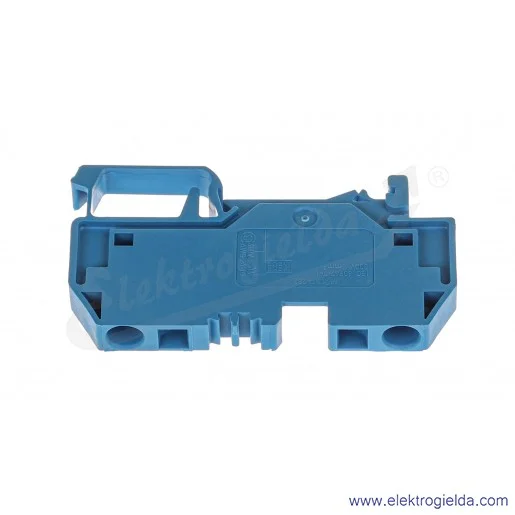 Złączka przelotowa 282-904 6mm2 niebieska, 2-przewodowa Złączka przelotowa 282-904 6mm2 niebieska, 2-przewodowa