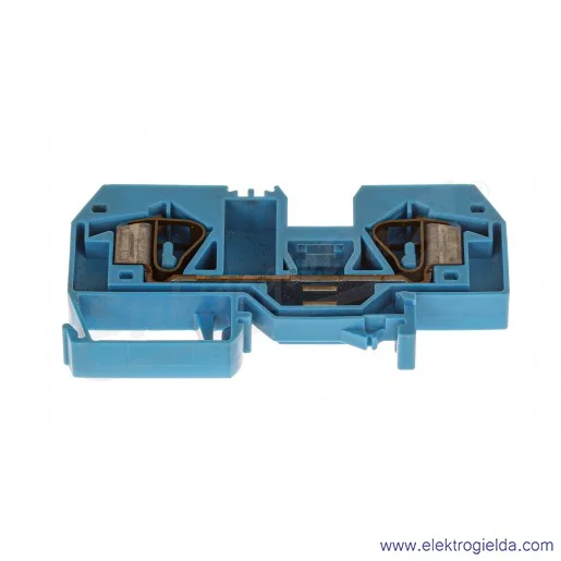 Złączka przelotowa 283-904 16mm2 niebieska, 2-przewodowa Złączka przelotowa 283-904 16mm2 niebieska, 2-przewodowa