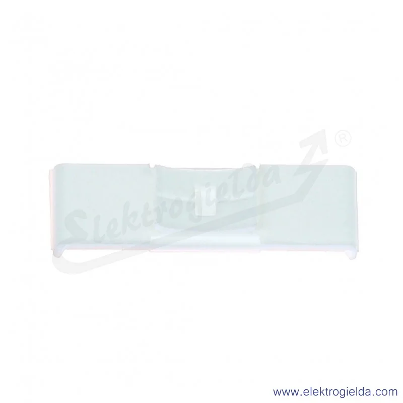 Podstawka oznacznika 209-112 do montażu zatrzaskowego na środku lub z boku bez śrubowej blokady końcowej szer.10 mm Podstawka oznacznika 209-112 do montażu zatrzaskowego na środku lub z boku bez śrubowej blokady końcowej szer.10 mm