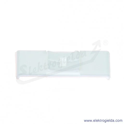 Podstawka oznacznika 209-112 do montażu zatrzaskowego na środku lub z boku bez śrubowej blokady końcowej szer.10 mm Podstawka oznacznika 209-112 do montażu zatrzaskowego na środku lub z boku bez śrubowej blokady końcowej szer.10 mm