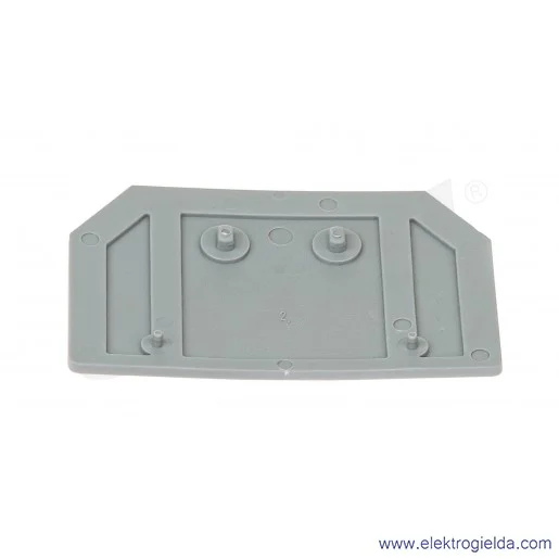 Ścianka rozdzielająca 283-332 wystająca 2mm, szara Ścianka rozdzielająca 283-332 wystająca 2mm, szara