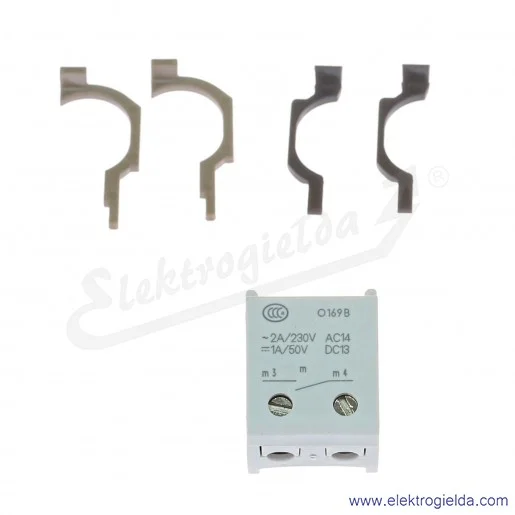 Styk pomocniczy S2C-H10 montaż dolny 1NO Styk pomocniczy S2C-H10 montaż dolny 1NO