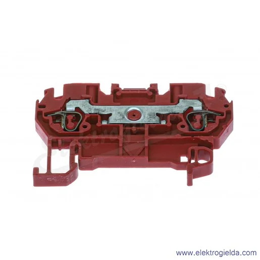 Złączka D2.5/5.2L czerwona sprężynowa Złączka D2.5/5.2L czerwona sprężynowa