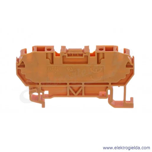 Złączka D2.5/5.2L pomarańczowa sprężynowa Złączka D2.5/5.2L pomarańczowa sprężynowa