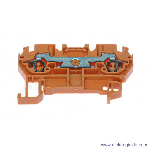 Złączka D2.5/5.2L pomarańczowa sprężynowa Złączka D2.5/5.2L pomarańczowa sprężynowa