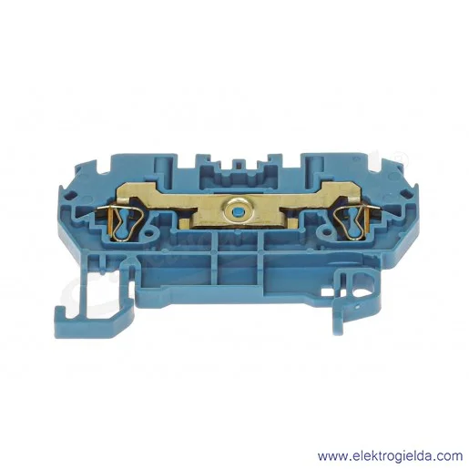Złączka D1.5/4.N.2L niebieska sprężynowa Złączka D1.5/4.N.2L niebieska sprężynowa