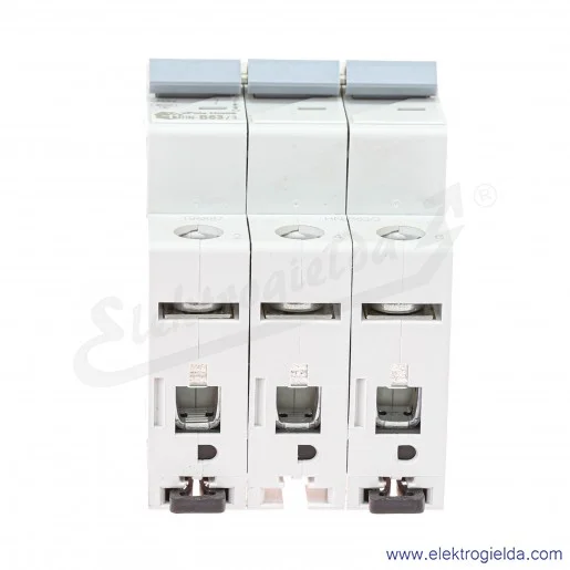 Wyłącznik nadprądowy HN-B63/3 3P B 63A AC 6kA Wyłącznik nadprądowy HN-B63/3 3P B 63A AC 6kA