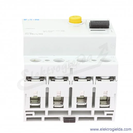 Wyłącznik różnicowoprądowy PF6-25/4/03 4P 25A 0,3A typ AC Wyłącznik różnicowoprądowy PF6-25/4/03 4P 25A 0,3A typ AC