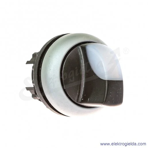 Napęd przełącznika 216833, M22-WLK3-W, biały, piórkowy, 1-0-2, 3 położeniowy, podświetlany, samopowrotny, IP66 Napęd przełącznika 216833, M22-WLK3-W, biały, piórkowy, 1-0-2, 3 położeniowy, podświetlany, samopowrotny, IP66