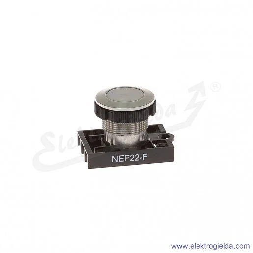 Napęd przycisku NEF22 F metalowy kryty wandaloodporny