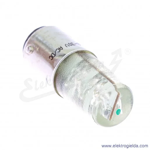 Podświetlenie do kolumny 215280, SL-LED-G, zielony LED, BA15d, 18..30VAC/DC, 13..50mA Podświetlenie do kolumny 215280, SL-LED-G, zielony LED, BA15d, 18..30VAC/DC, 13..50mA