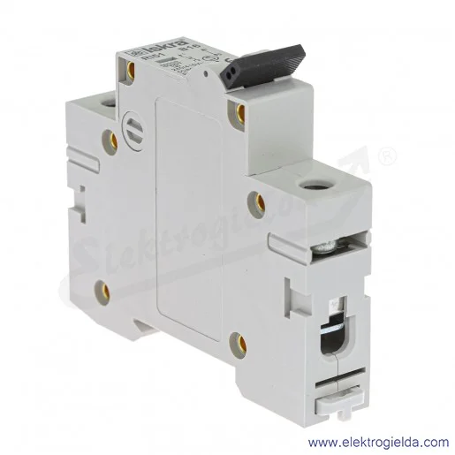 Wyłącznik nadprądowy RI51B16 1P, 16A, typ B, 6kA Wyłącznik nadprądowy RI51B16 1P, 16A, typ B, 6kA