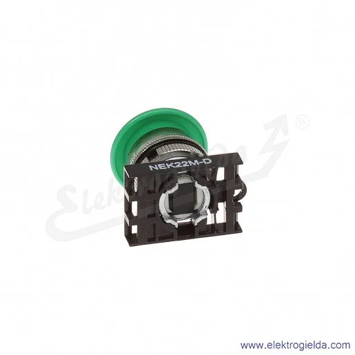 Napęd przycisku NEK22M-Dz zielony dłoniowy metalowy impulsowy Napęd przycisku NEK22M-Dz zielony dłoniowy metalowy impulsowy