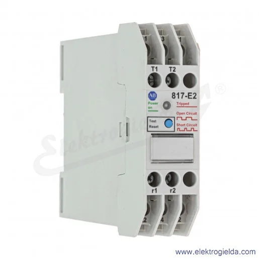 Przekaźnik kontroli temperatury 817-E2, 230VAC 24VDC, 1NO1NC Przekaźnik kontroli temperatury 817-E2, 230VAC 24VDC, 1NO1NC