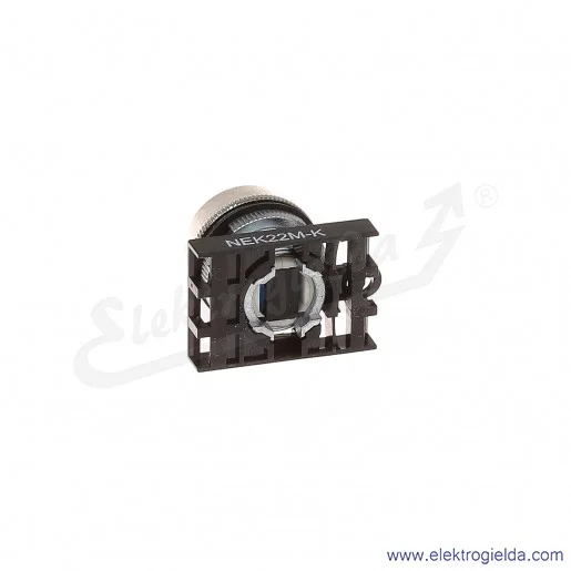 Napęd przycisku NEK22M-Kn niebieski kryty metalowy samopowrotny Napęd przycisku NEK22M-Kn niebieski kryty metalowy samopowrotny