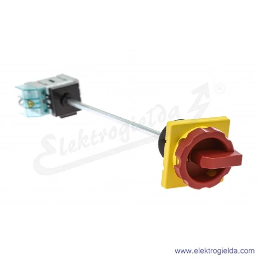 Rozłącznik izolacyjny 3LD3448-0TK53 63A, 3-biegunowy, 22 KW, montaż na płycie lub szynie TS-35 przez otwór centralny 22.5mm, żół Rozłącznik izolacyjny 3LD3448-0TK53 63A, 3-biegunowy, 22 KW, montaż na płycie lub szynie TS-35 przez otwór centralny 22.5mm, żół