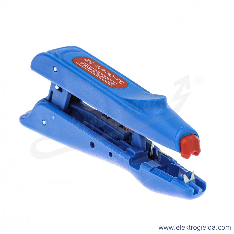 Zaciskacz Duo-Crimp Weicon Nr 300 zakres 0.5-6mm2 ściąganie izolacji i zaciskanie końcówek Zaciskacz Duo-Crimp Weicon Nr 300 zakres 0.5-6mm2 ściąganie izolacji i zaciskanie końcówek
