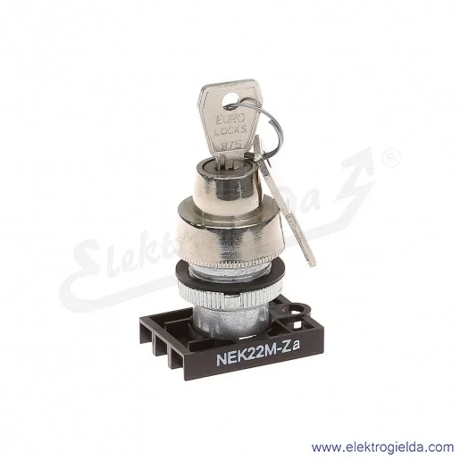 Napęd kluczykowy NEK22M-Za 0-1 metalowy stacyjka stabilny Napęd kluczykowy NEK22M-Za 0-1 metalowy stacyjka stabilny