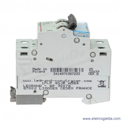 Wyłącznik nadprądowy S302 B25 2P 6kA AC TX3 Wyłącznik nadprądowy S302 B25 2P 6kA AC TX3