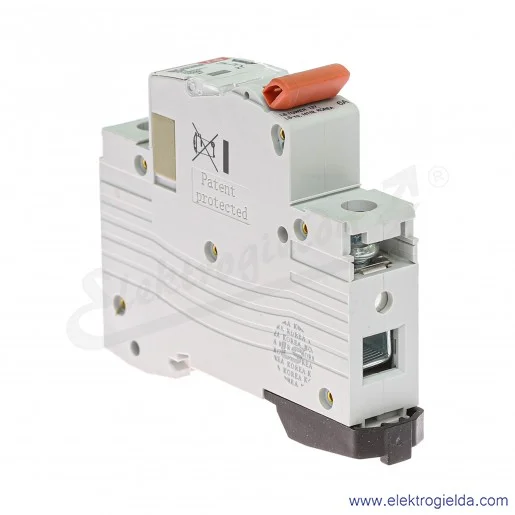 Wyłącznik nadprądowy BKN 1P, charakterystyka B, 6A Wyłącznik nadprądowy BKN 1P, charakterystyka B, 6A