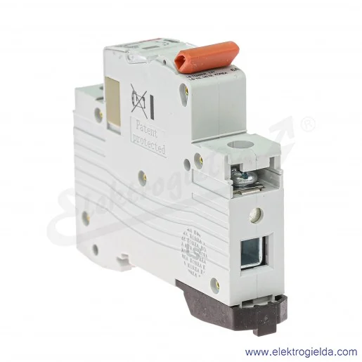 Wyłącznik nadprądowy BKN 1P, charakterystyka C, 6A Wyłącznik nadprądowy BKN 1P, charakterystyka C, 6A