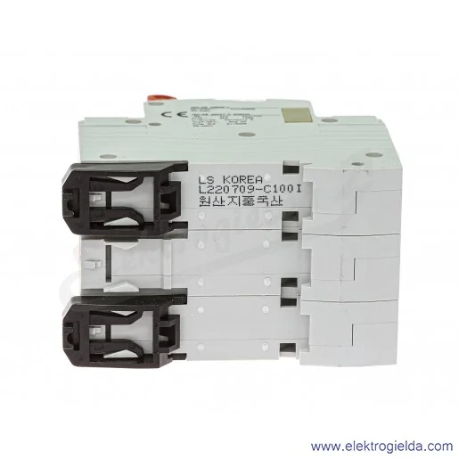 Wyłącznik nadprądowy BKN 3P, charakterystyka C, 10A Wyłącznik nadprądowy BKN 3P, charakterystyka C, 10A